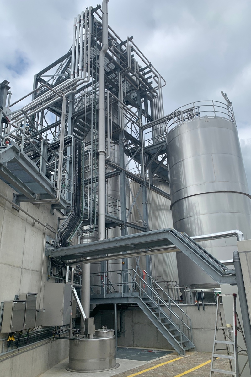 Nieuwe fabriek Selko