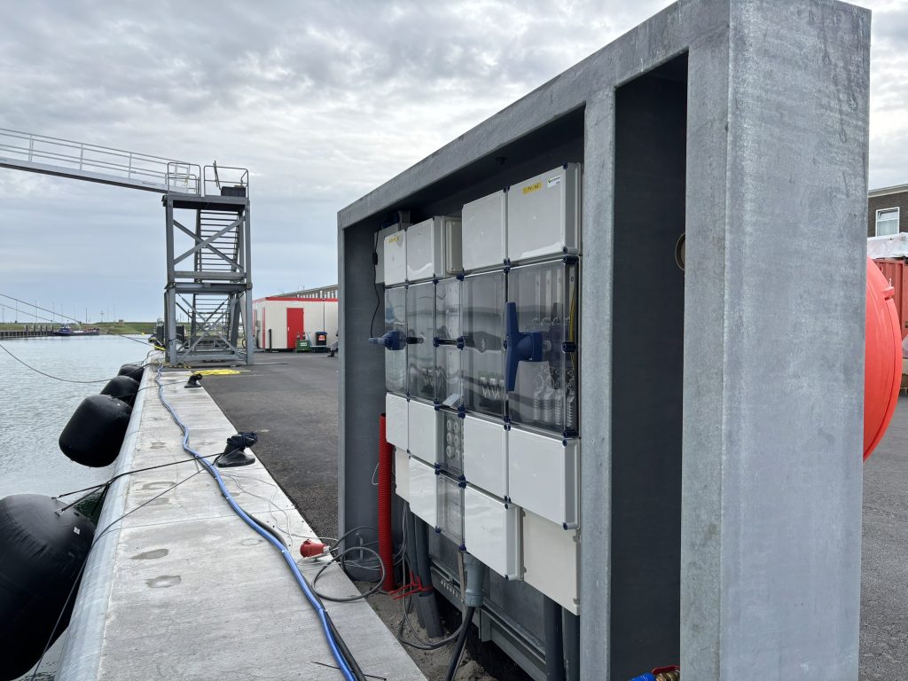 Walstroom OPS Damen Shipyards Vlissingen Actemium Nederland