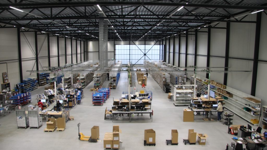 Actemium in Doetinchem heeft gebouwgebonden werkzaamheden uitgevoegd bij Essilor Luxottica in Wijchen.