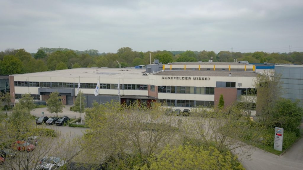Drone foto klant Senefelder Misset uit Doetinchem van Actemium locatie Doetinchem.