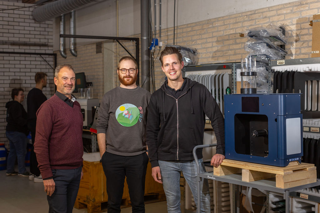 3devo groepsfoto Actemium in Nederland, locatie Uden