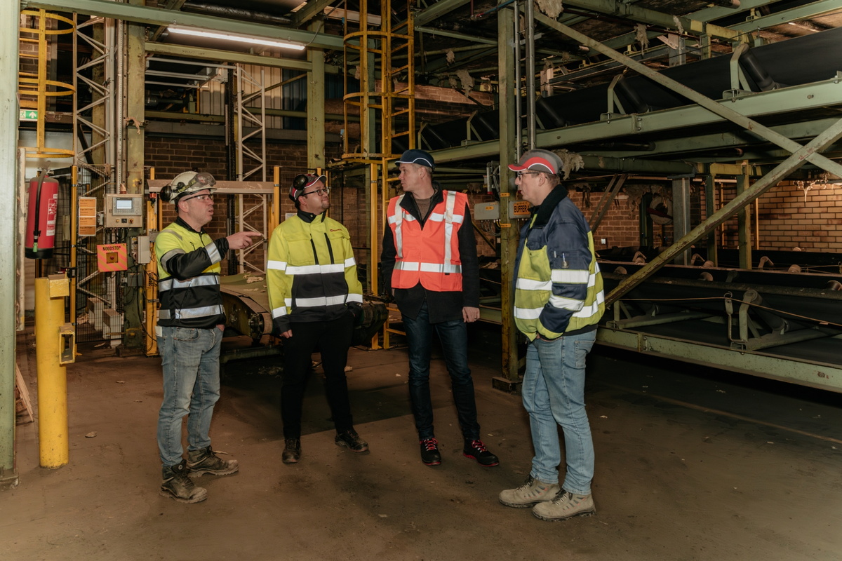 Door een herziening van het transport- en besturingssysteem van de nieuwe productielijnen heeft Rockwool weer een toekomstbestendig transportsysteem.