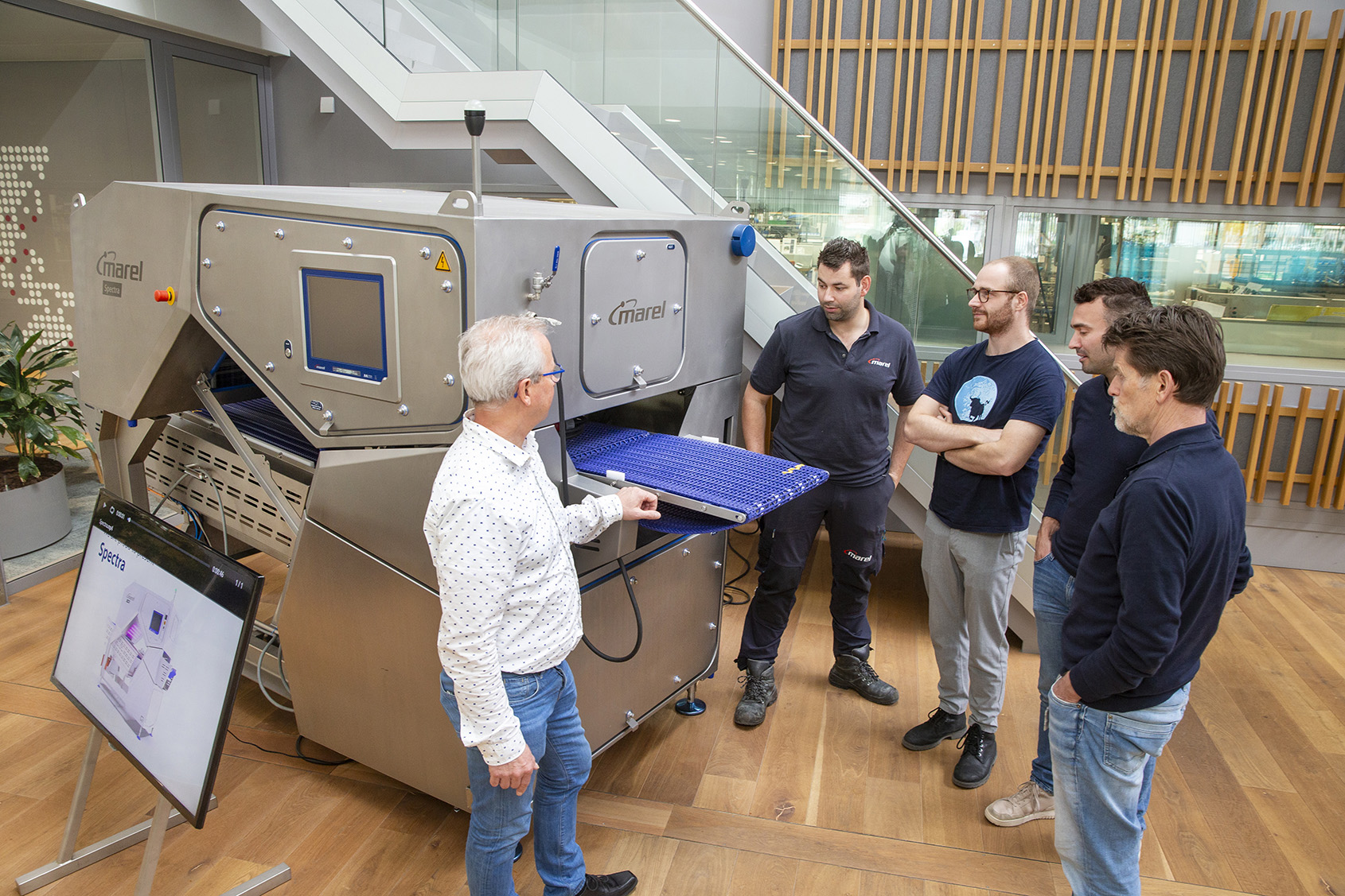 Marel machine Actemium in Nederland, locatie Uden