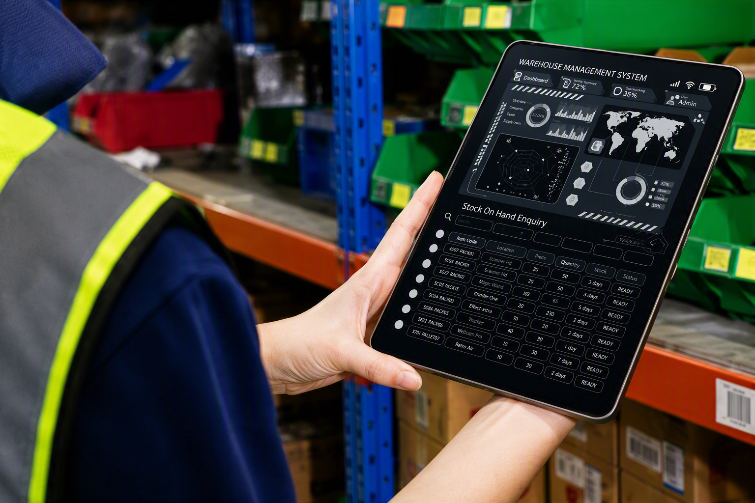 Maintain - Spare Parts Beheer - warehouse 2 - Actemium in Nederland