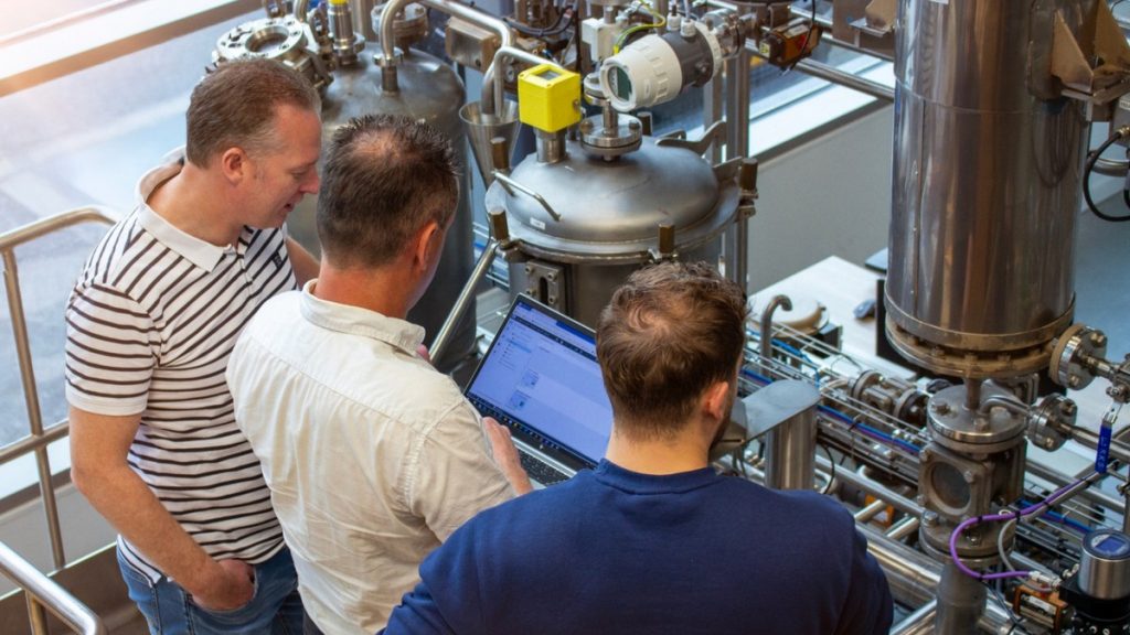 Demonstratie van Siemens PCS 7 en PCS neo tijdens een training van Actemium in Nederland in het ICT Industrial Technology Center Veghel