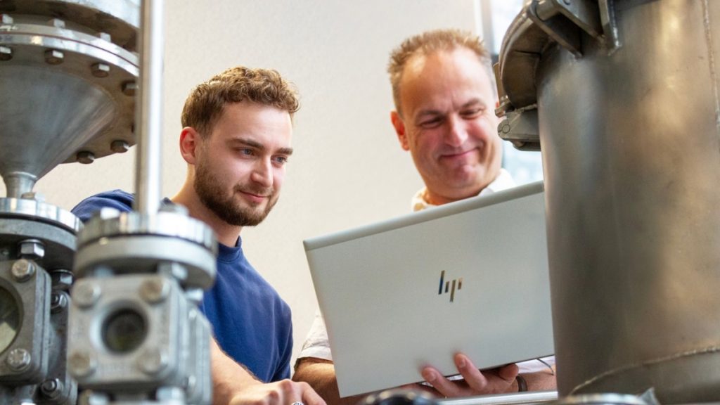 Demonstratie van Siemens PCS 7 en PCS neo tijdens een training van Actemium in Nederland in het ICT Industrial Technology Center Veghel