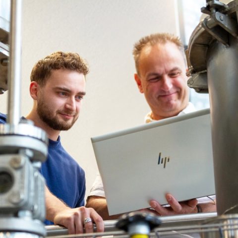 Demonstratie van Siemens PCS 7 en PCS neo tijdens een training van Actemium in Nederland in het ICT Industrial Technology Center Veghel