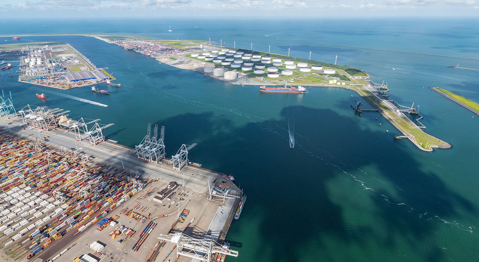 Porthos Project OPS Onshore Power Supply Rotterdamse haven Actemium Nederland