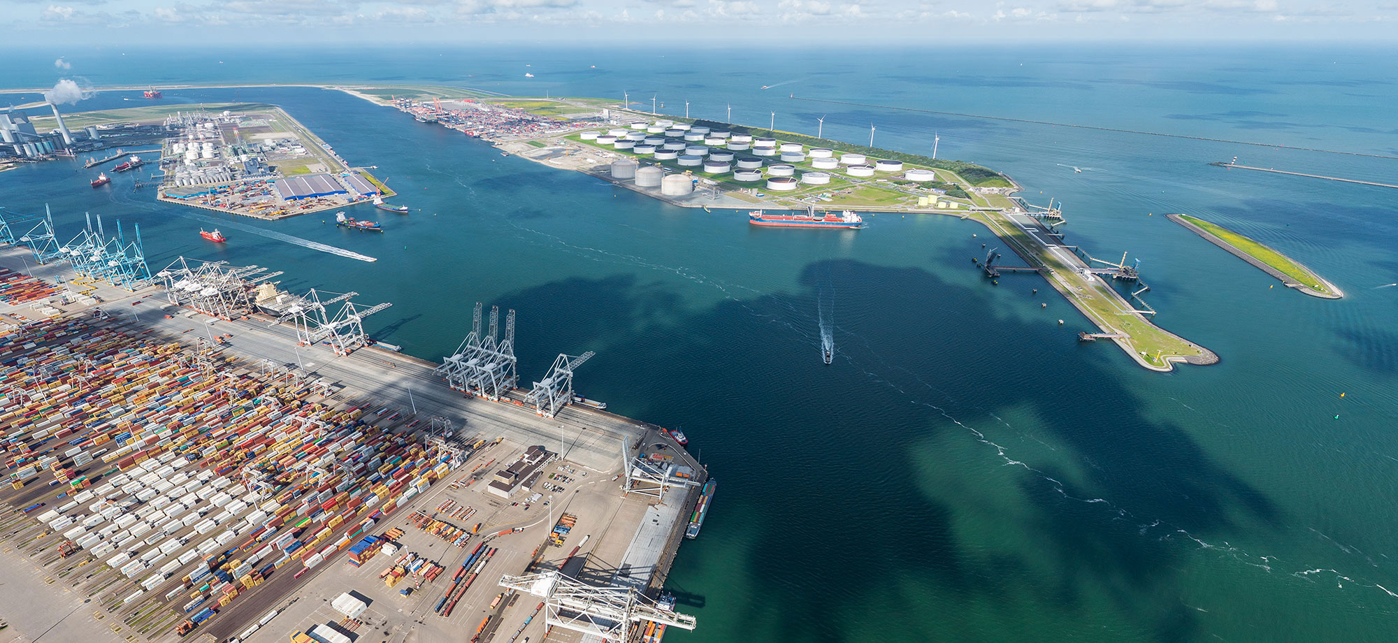 Porthos Project OPS Onshore Power Supply Rotterdamse haven Actemium Nederland