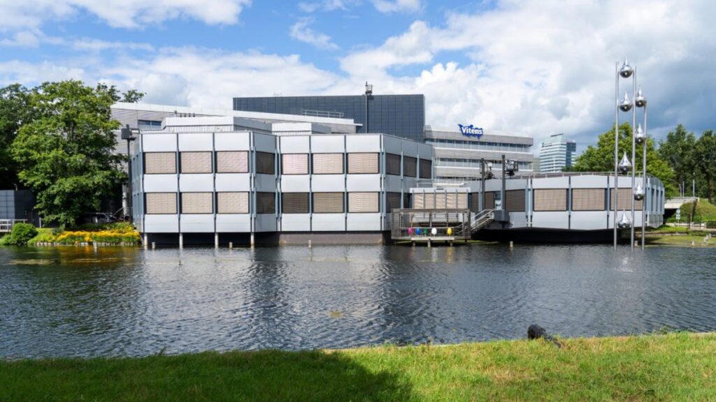 Hoofdkantoor van Vitens in Zwolle in samenwerking met Actemium locatie Zwolle.