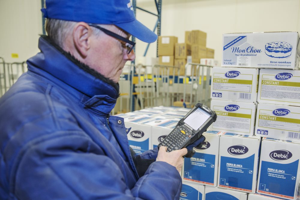 RF scanning papierloos en foutloos werken met barcodes