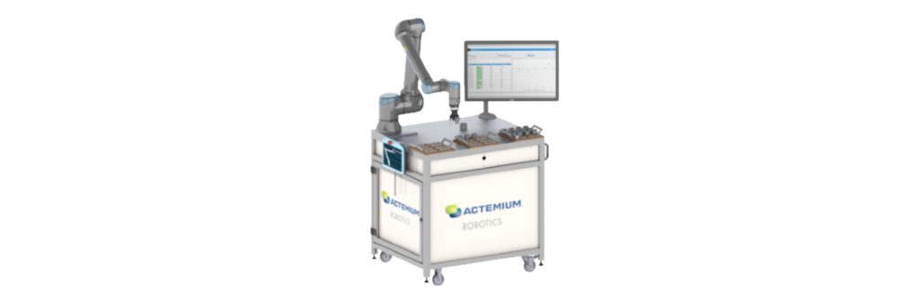 Cobot beursopstelling Actemium