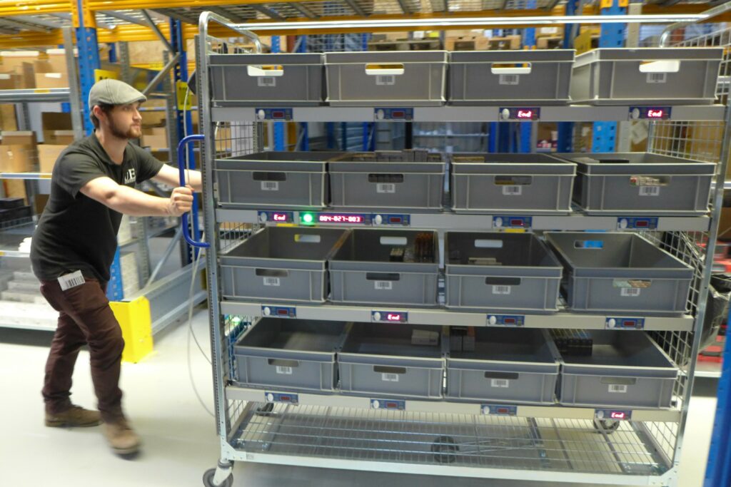 UEG Holland automatiseert logistiek met WCS en pick to cart