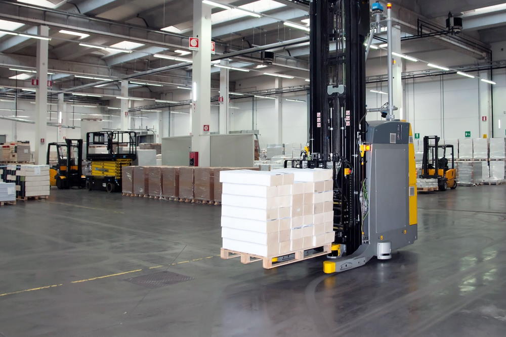 Automatisch pallets aan- en afvoeren AGV’s doen het voor je!